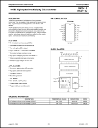 MC3410F Datasheet