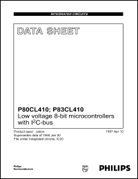 P83CL410HFP Datasheet