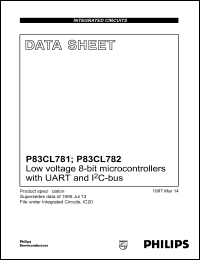 P83CL781HFH Datasheet