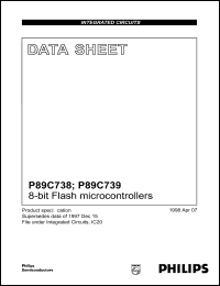 P89C738ABA Datasheet
