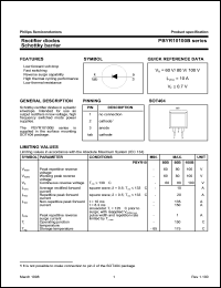 PBYR1080B Datasheet