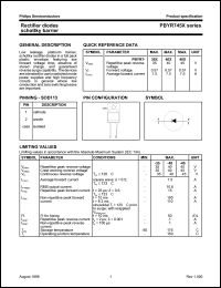 PBYR745X Datasheet