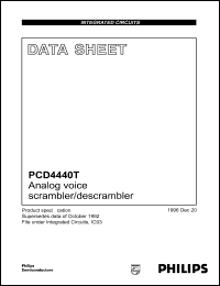 PCD4440T Datasheet
