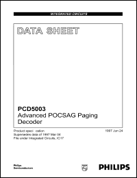 PCD5003H Datasheet