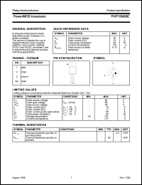 PHP15N06E Datasheet