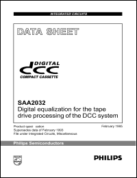 SAA2032GP Datasheet