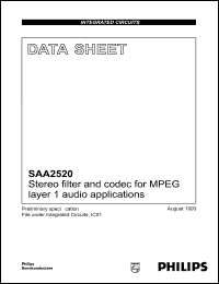 SAA2520GP Datasheet