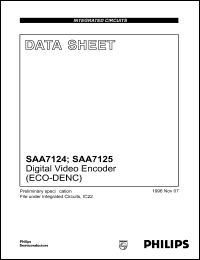 SAA7125WP Datasheet