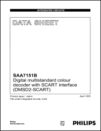 SAA7151B Datasheet