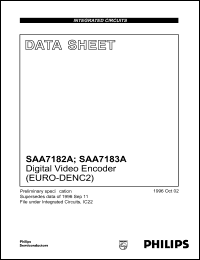 SAA7182AWP Datasheet