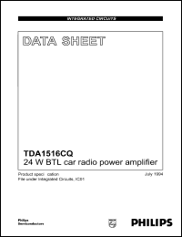 TDA1516CQ Datasheet