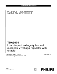 TDA3674T Datasheet