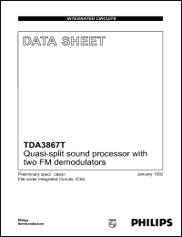 TDA3867T Datasheet