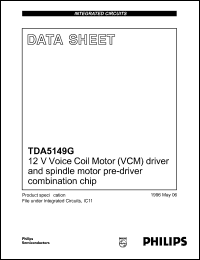 TDA5149G Datasheet