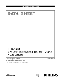 TDA5634T Datasheet