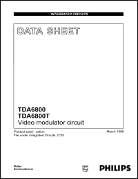 TDA6800 Datasheet