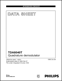 TDA8040T Datasheet