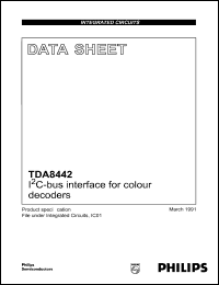 TDA8442 Datasheet