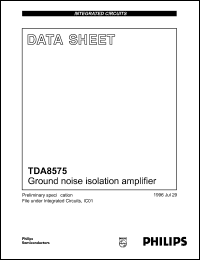 TDA8575 Datasheet