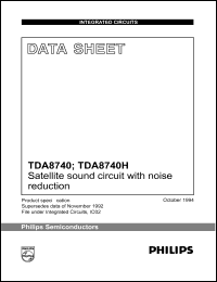 TDA8740H Datasheet