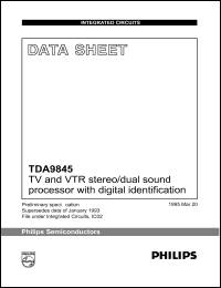 TDA9845T Datasheet
