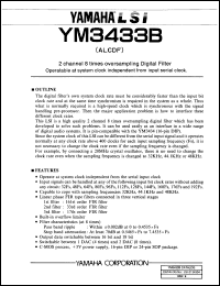 YM3433B-F Datasheet