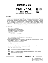 YMF715E-S Datasheet