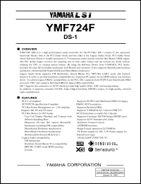 YMF724F-V Datasheet
