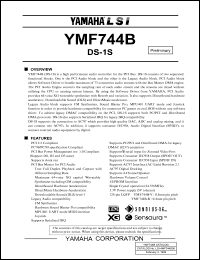 YMF744B-R Datasheet