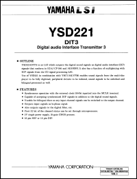 YSD221-D Datasheet