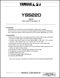 YSS220-F Datasheet