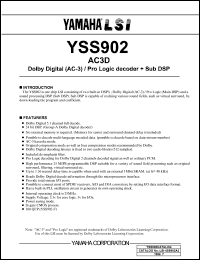 YSS902-F Datasheet