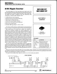 MC10E137FN Datasheet