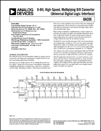 DAC08Q-883C Datasheet