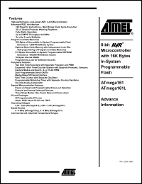 ATmega161-4PC Datasheet