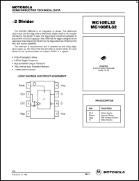 MC100EL32DR2 Datasheet