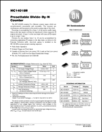 MC14018BDR2 Datasheet
