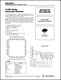 MC10E160FN Datasheet