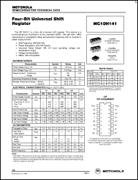 MC10H141FNR2 Datasheet