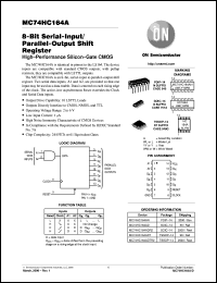 MC74HC164ADTR2 Datasheet