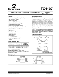 TC1107-5-0VUATR Datasheet