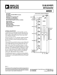 AD9020-PCB Datasheet