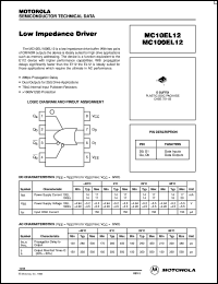 MC10EL12DR2 Datasheet
