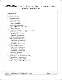 LTV-814HS-TA1 Datasheet