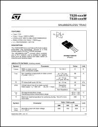 T830-600W Datasheet