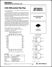 MC100E431FN Datasheet