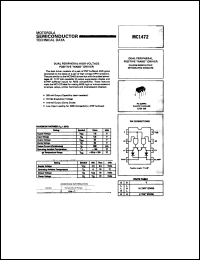 MC1472P1 Datasheet