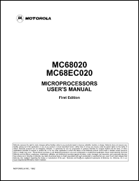 MC68020RP25 Datasheet