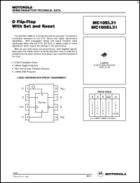 MC100EL31DR2 Datasheet