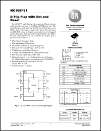 MC10EP31DR2 Datasheet